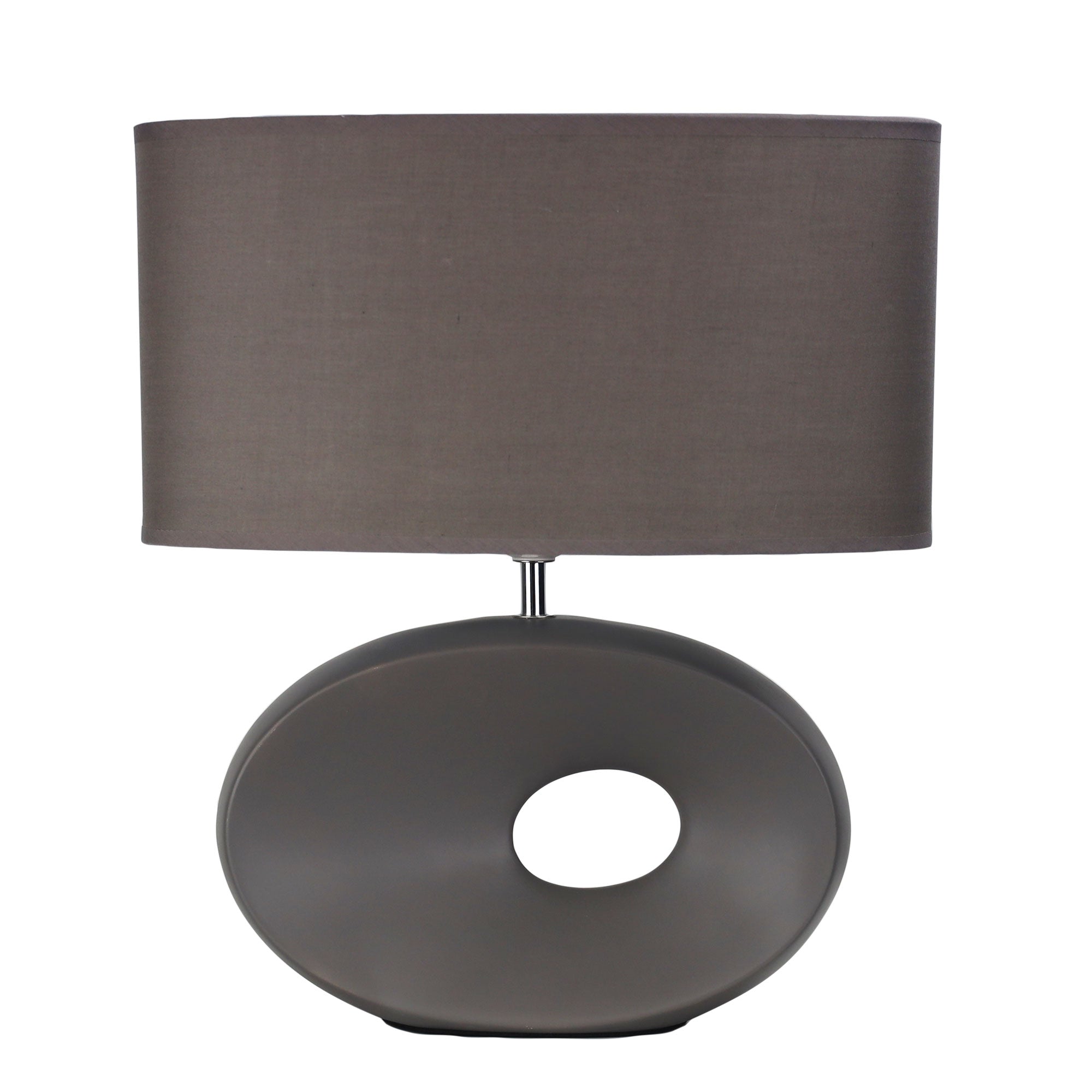 Buy Table Lamps Australia Louise 1 Light Table Lamp Grey - OL90153GY