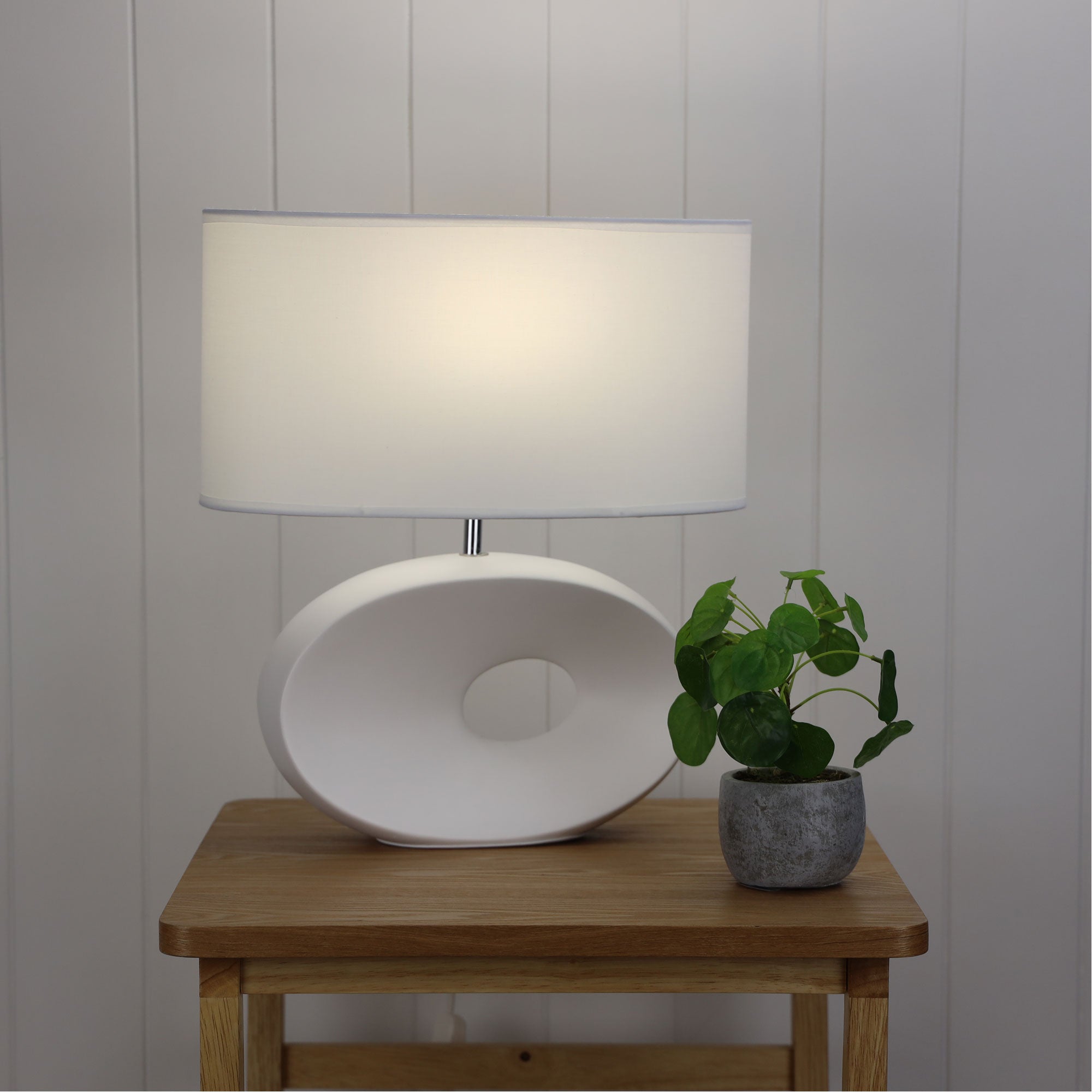 Buy Table Lamps Australia Louise 1 Light Table Lamp White - OL90153WH