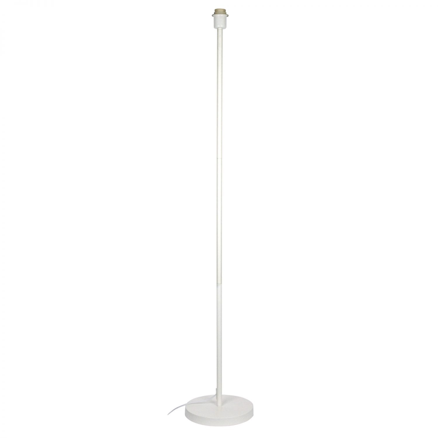 Spoke 1 Light Floor Lamp Base White - OL91232WH