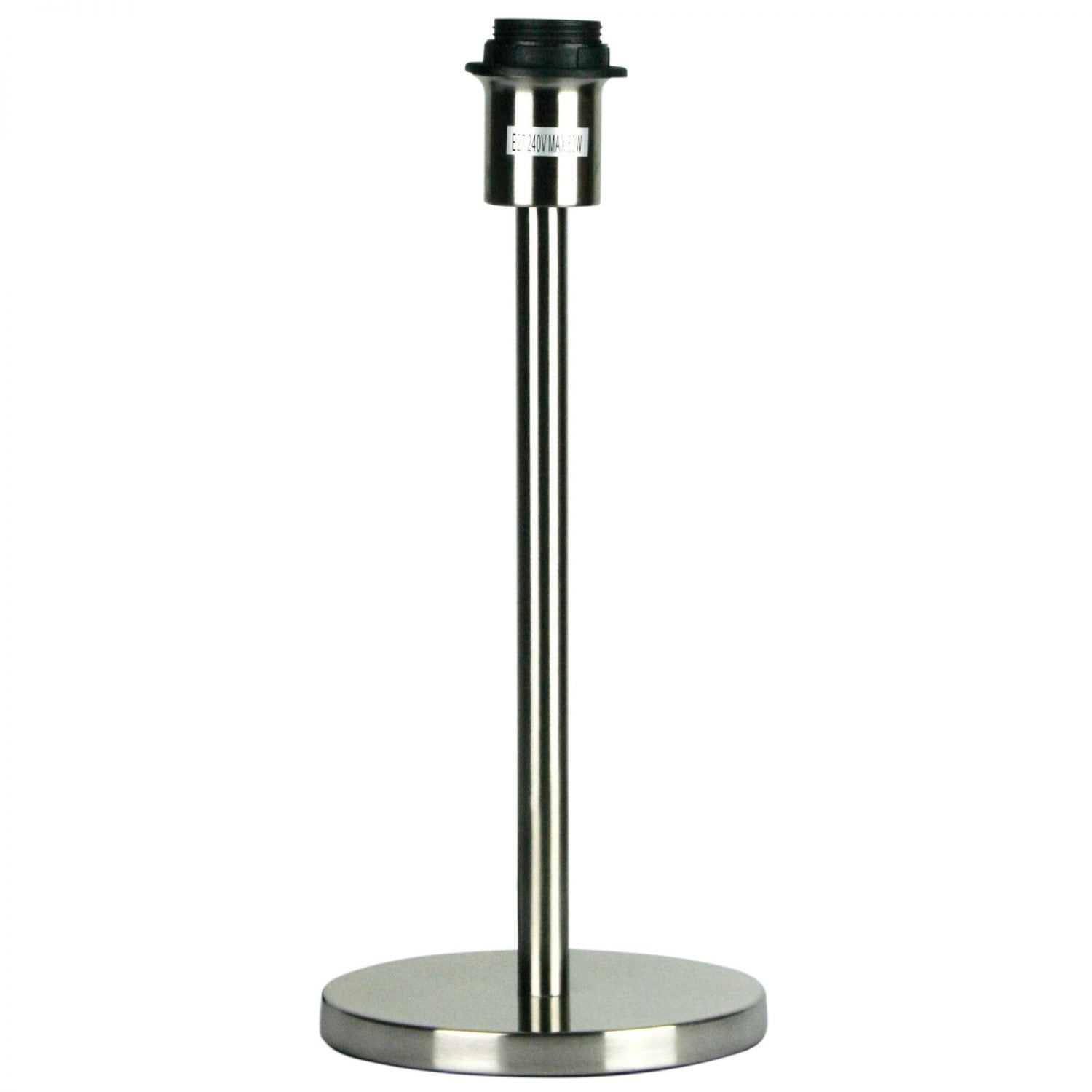 Buy Table Lamps Australia Spoke 1 Light Table Lamp Base Brushed Chrome - OL91238BCH