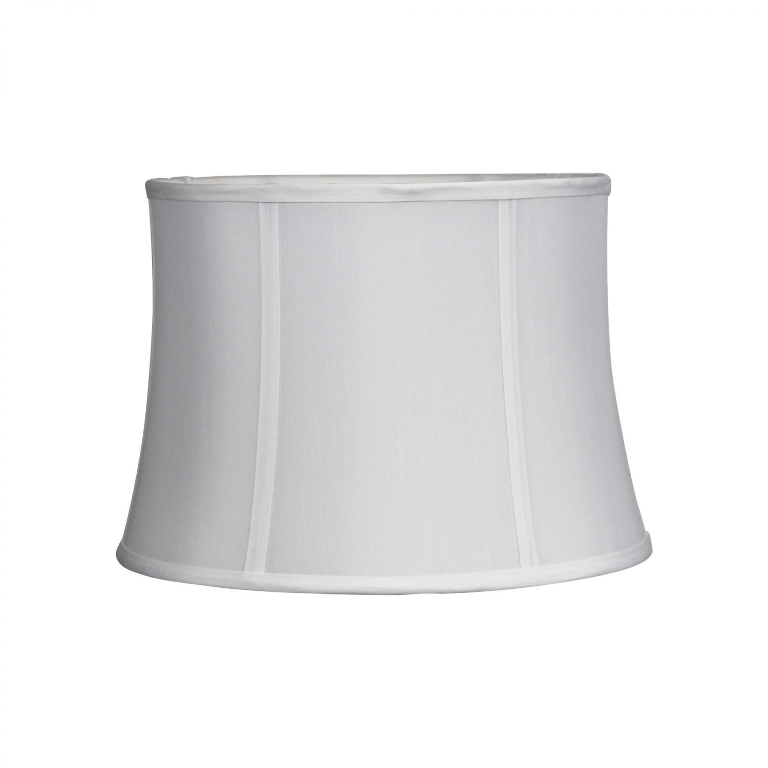 Buy Lamp Shades Australia 300-350-250mm / 14" Harp Mount White Shantung Empire Shade - OL91789