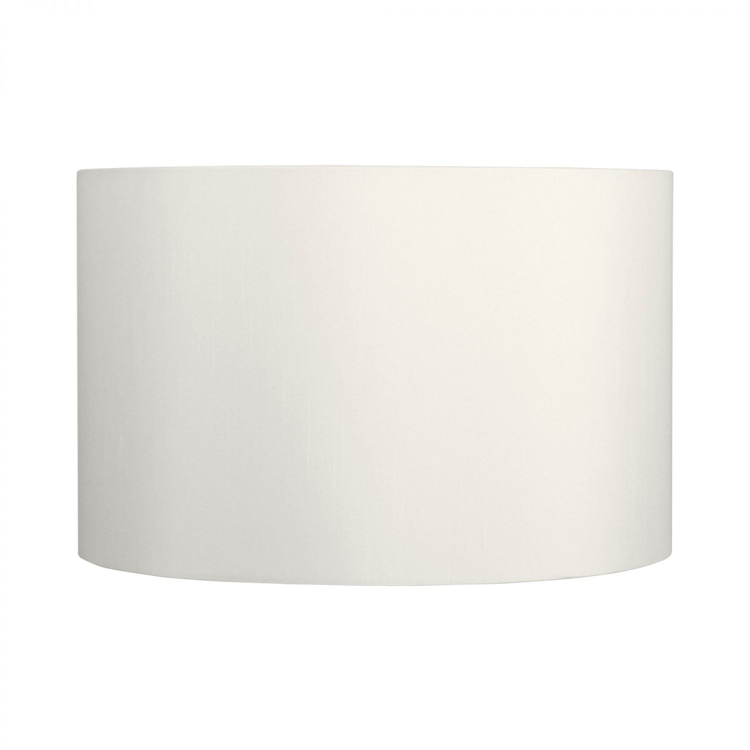 Buy Lamp Shades Australia 400-400-250mm / 16" Drum Off-White Shantung Shade E27 - OL91850