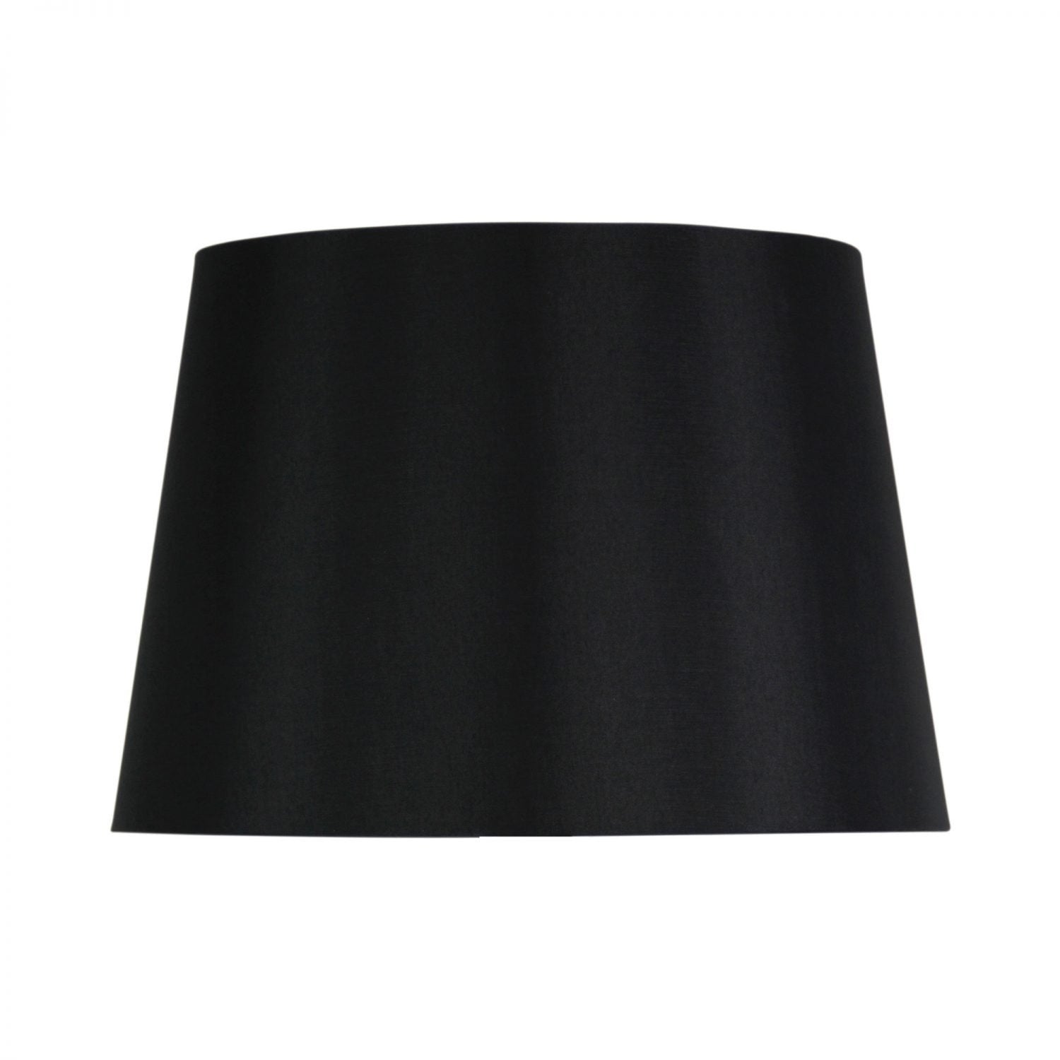 Buy Lamp Shades Australia 280-350-240mm / 14" Satin Black Hardback Shade E27 - OL91882