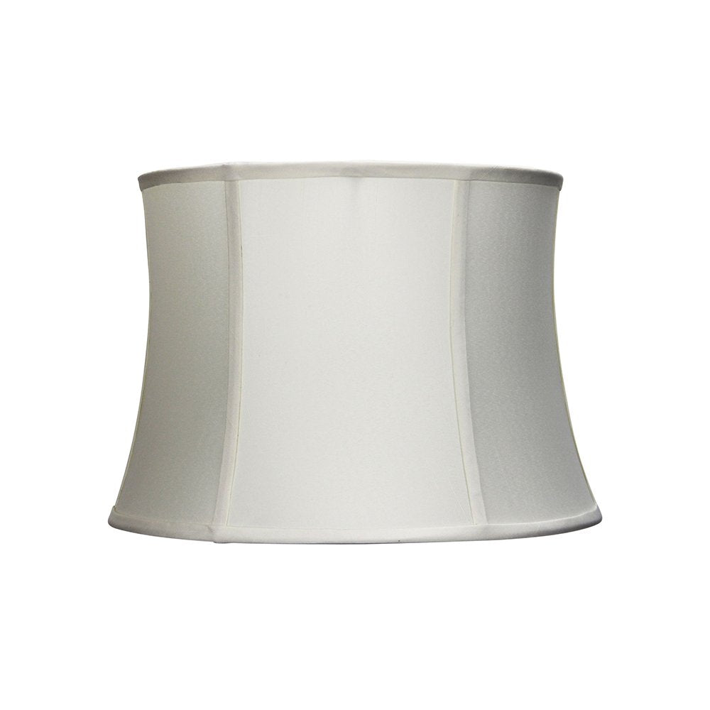 Buy Lamp Shades Australia 300-350-250mm / 14" Empire Off-White Shantung Shade E27 - OL91917