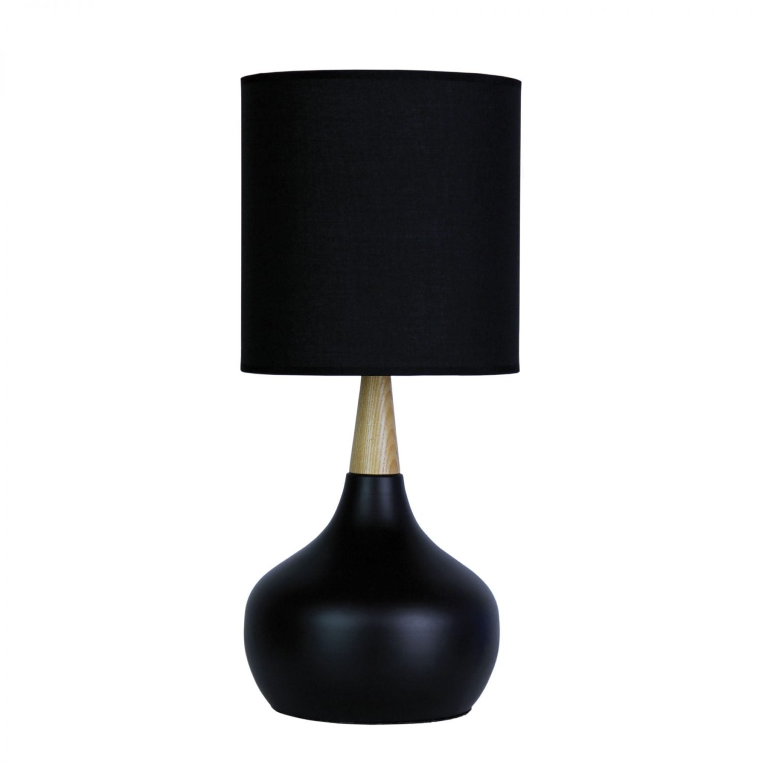 Buy Table Lamps Australia Pod 1 Light Touch Lamp Black On-Off - OL93125BK