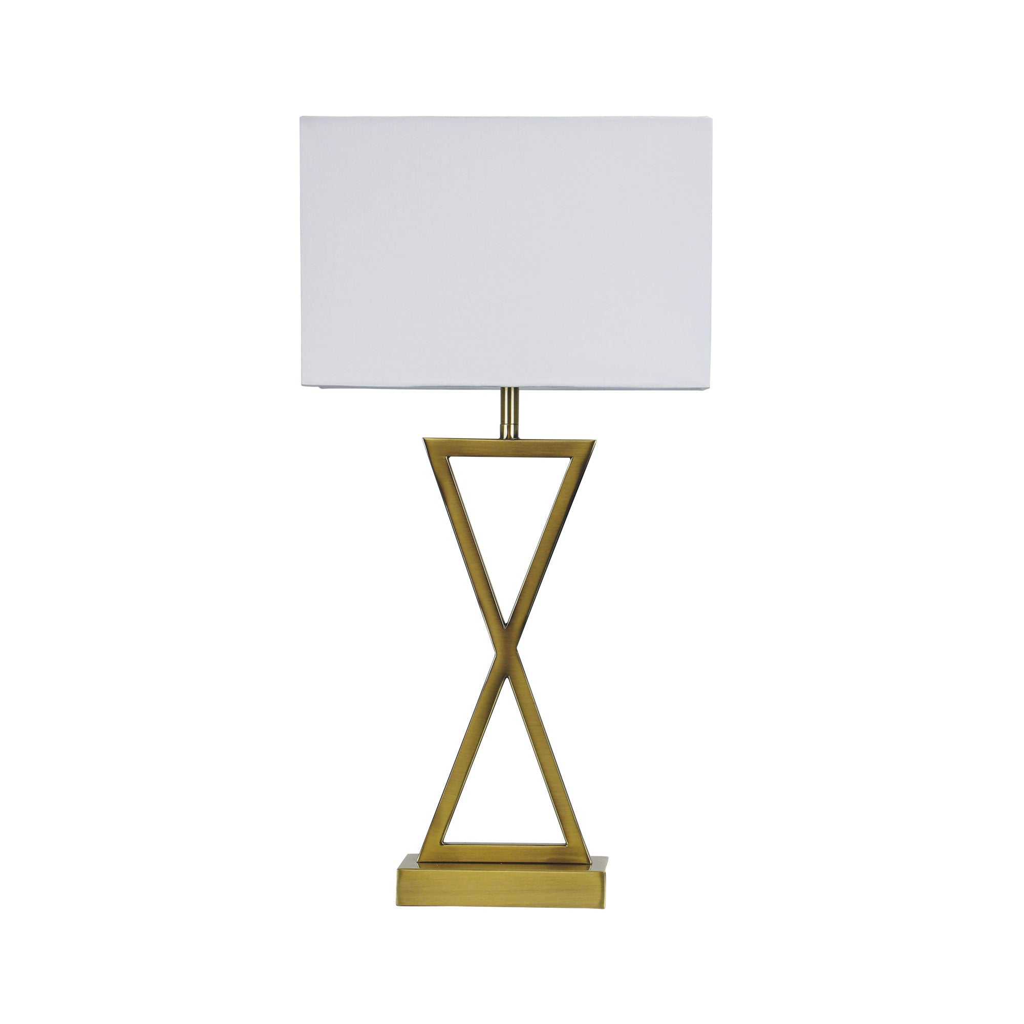 Buy Table Lamps Australia Kizz 1 Light Table Lamp Antique Brass - OL93805AB