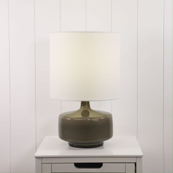 Buy Table Lamps Australia Fawn Table Lamp Grey Ceramic - OL94534