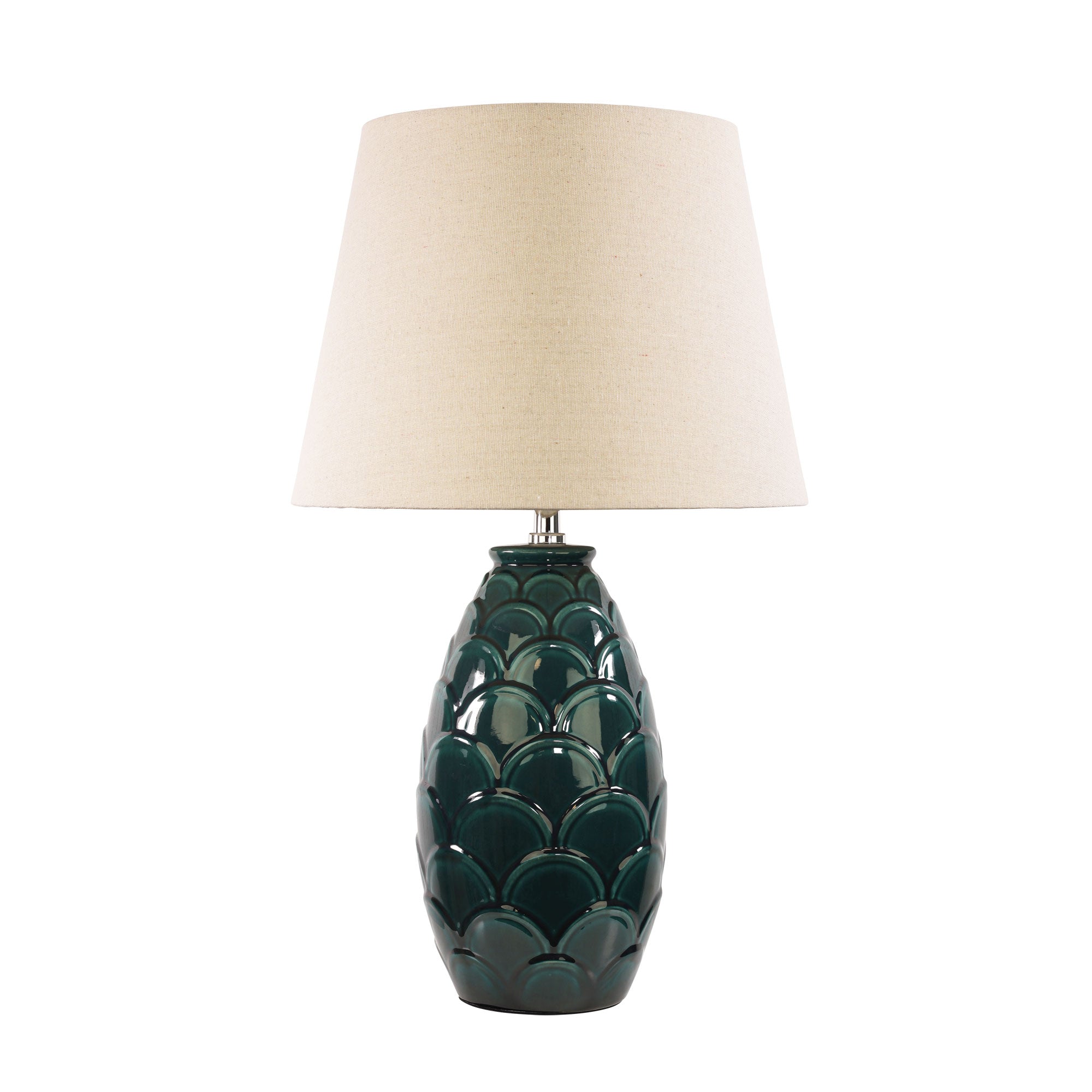 Delphin Table Lamp Green Ceramic - OL94535