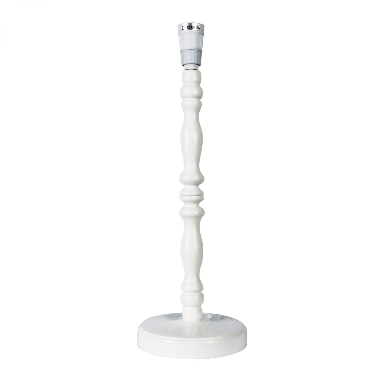 Buy Table Lamps Australia Rosalie 1 Light Table Lamp Base Only Large White - OL97964WH
