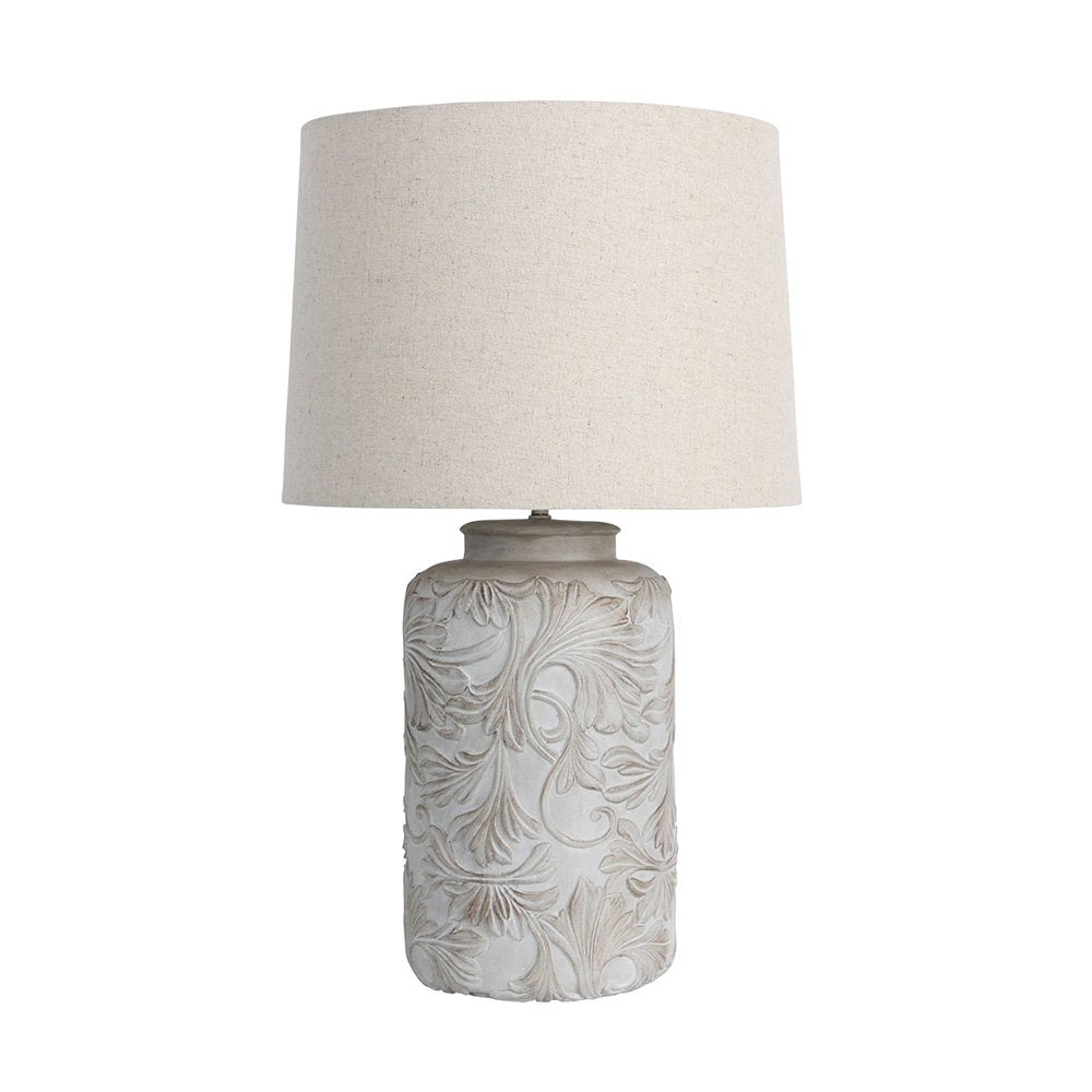 Andorra 1 Light Table Lamp White Washed - OL98856