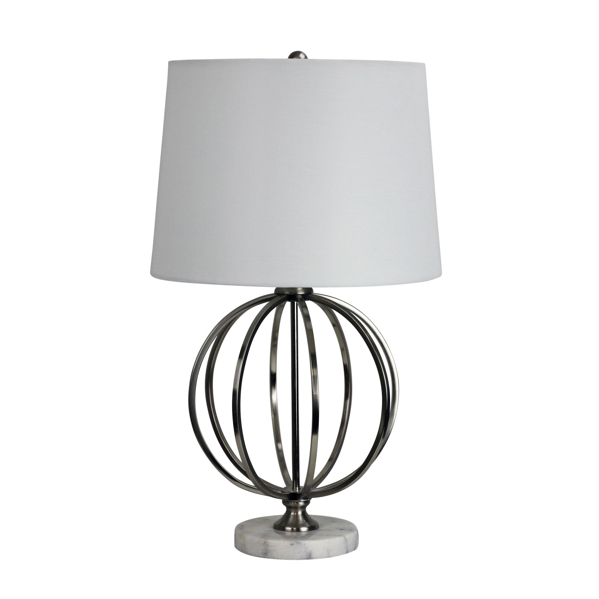 Buy Table Lamps Australia Vinchy Table Lamp Brushed Chrome Metal - OL98891