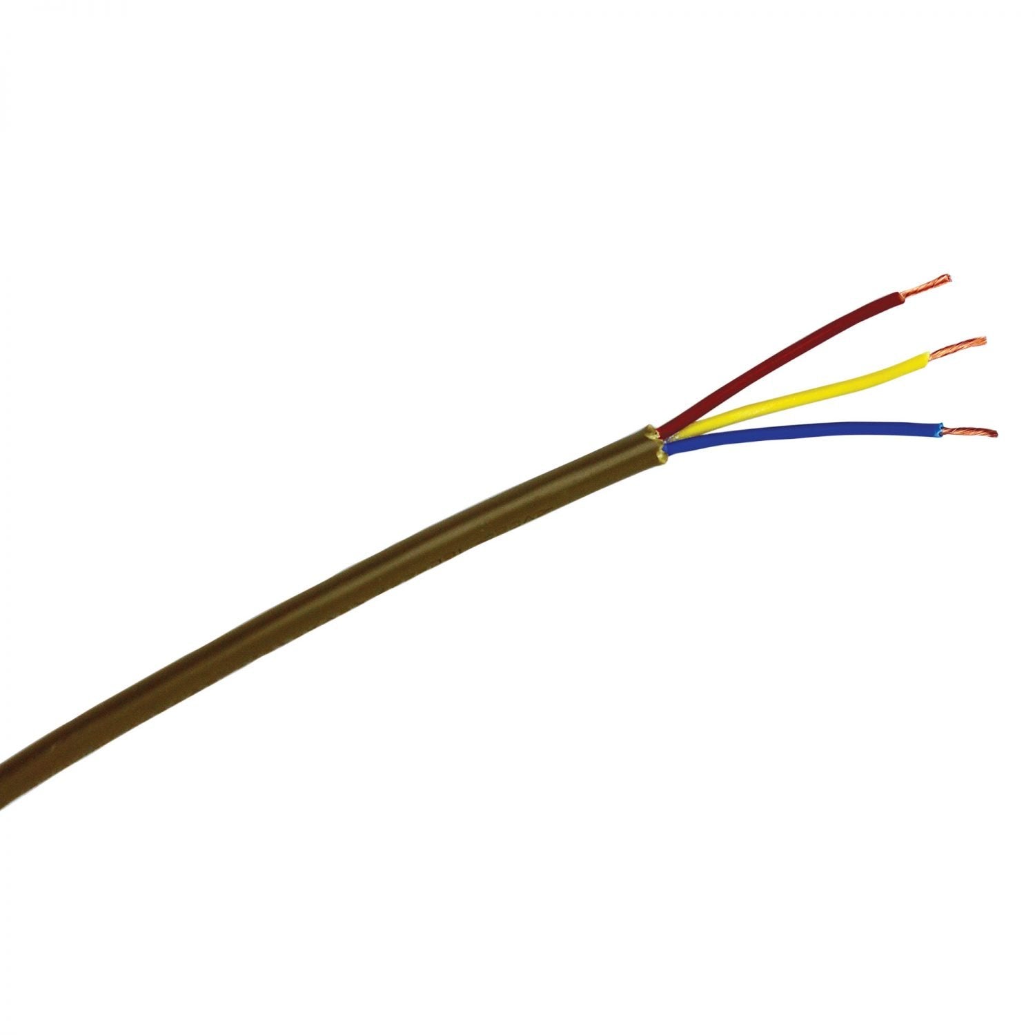 Buy Cables & Connectors Australia Cable Gold 3-Core PVC Round Per Metre - OLA03/13GD