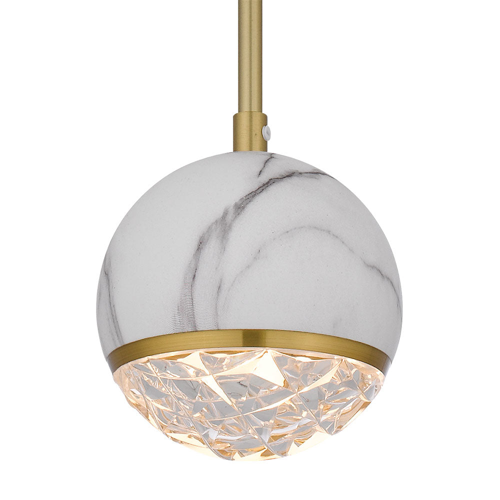 Oneta Pendant 1 Light White Iron - ONETA PE01-WHCL