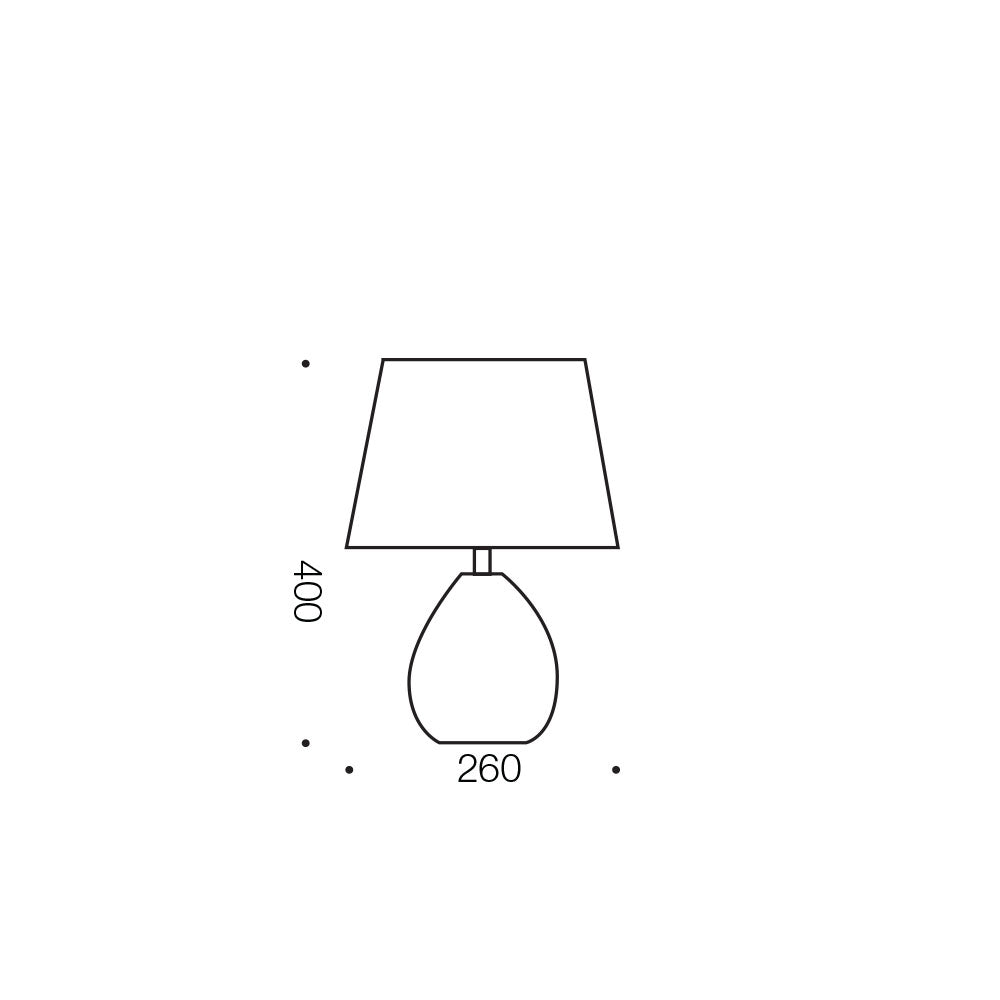 Buy Table Lamps Australia Orson Table Lamp Cream Ceramic - ORSON TL-CRVN