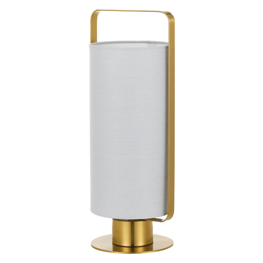 Buy Table Lamps Australia Orwel 1 Light Table Lamp Grey, Antique Gold ORWEL TL-GRAG