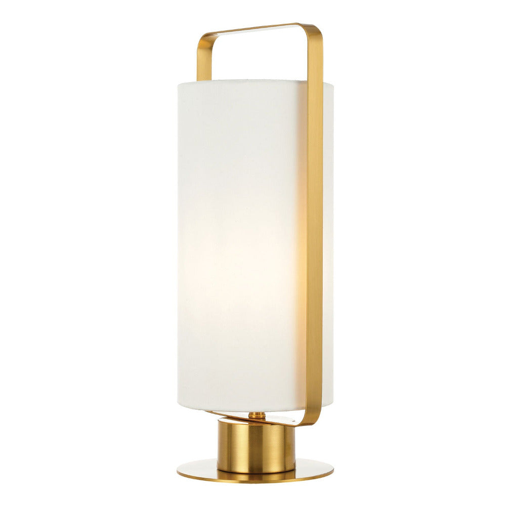 Buy Table Lamps Australia Orwel 1 Light Table Lamp Ivory, Antique Gold ORWEL TL-IVAG