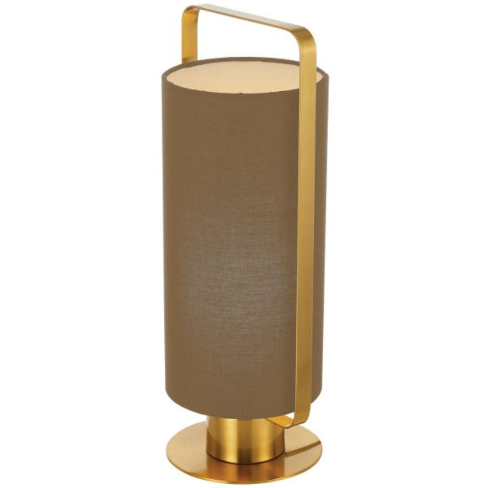 Orwel 1 Light Table Lamp Mocca, Antique Gold ORWEL TL-MCAG
