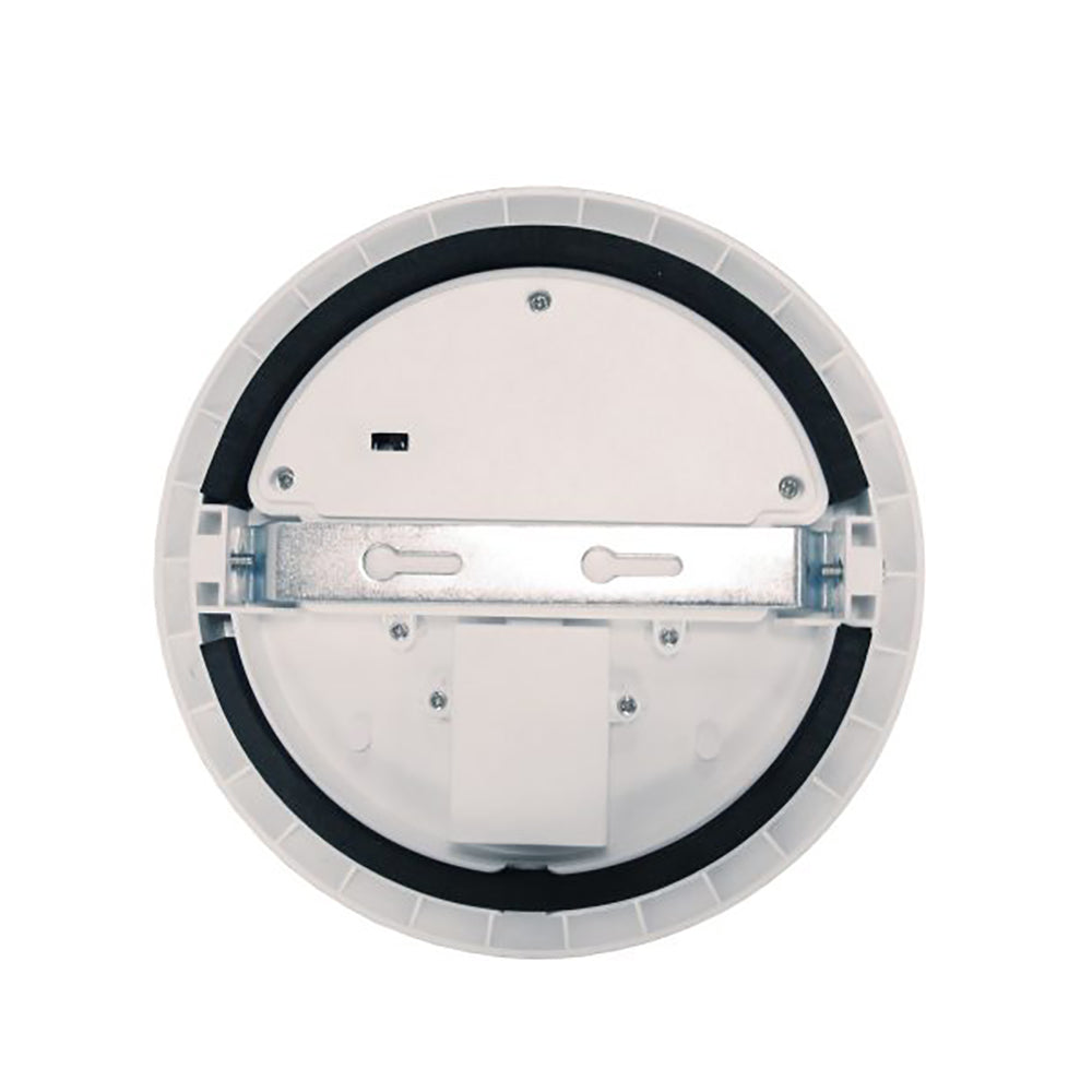 Round LED Oyster Light White Polycarbonate 3CCT - OYSDIM002