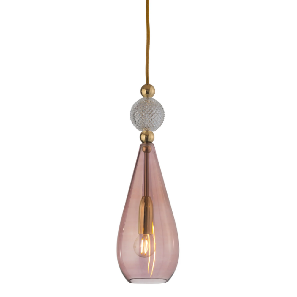 Buy Pendant Lights Australia Smykke Pendant Light W125mm Glass Check Ball - LA1011