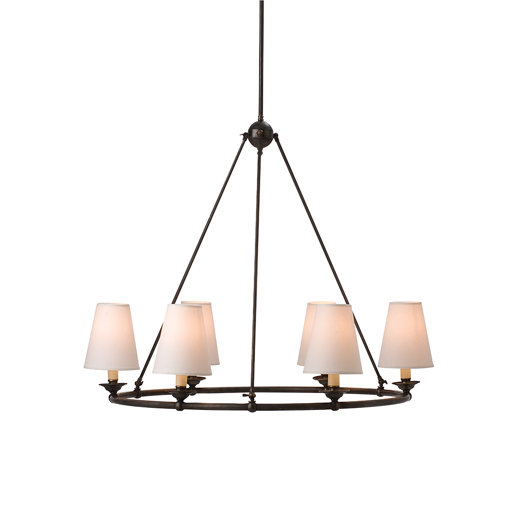 Verandah Pendant Light linen - P-VER