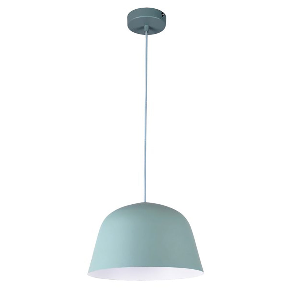 Buy Pendant Lights Australia Pastel Pendant Light Matte Green Iron - PASTEL05A