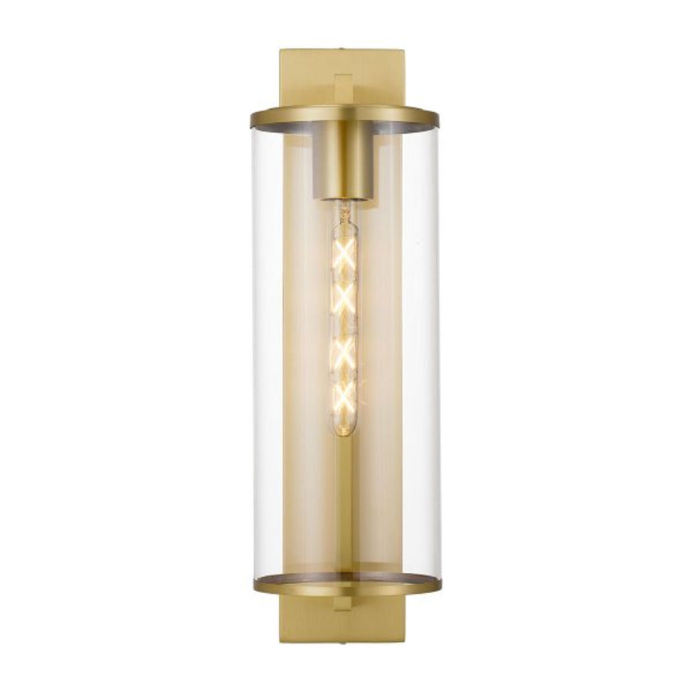 Buy Wall Sconce Australia Perova 1 Light Large Wall Light Brass - PEROVA EX50-BRS