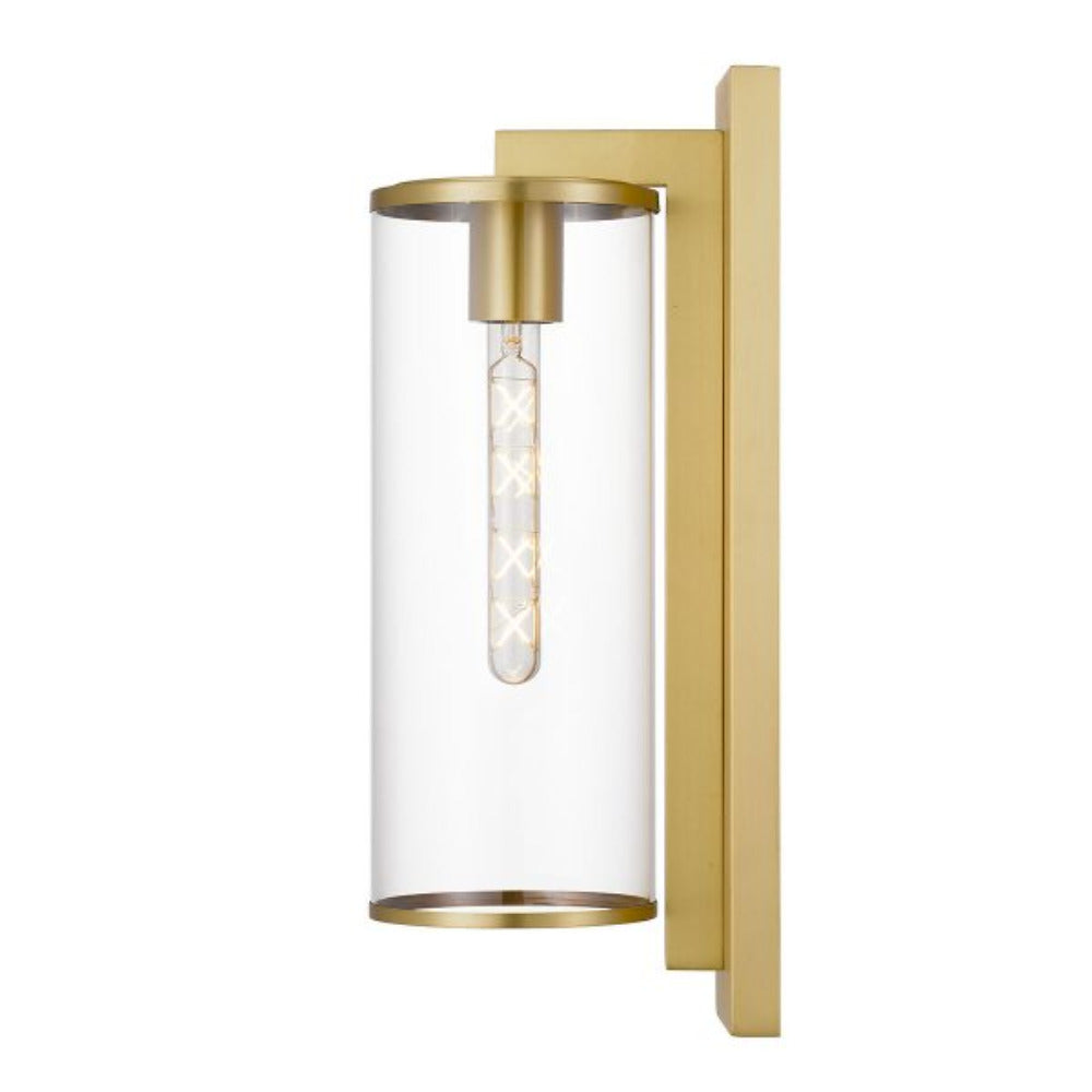 Buy Wall Sconce Australia Perova 1 Light Large Wall Light Brass - PEROVA EX50-BRS