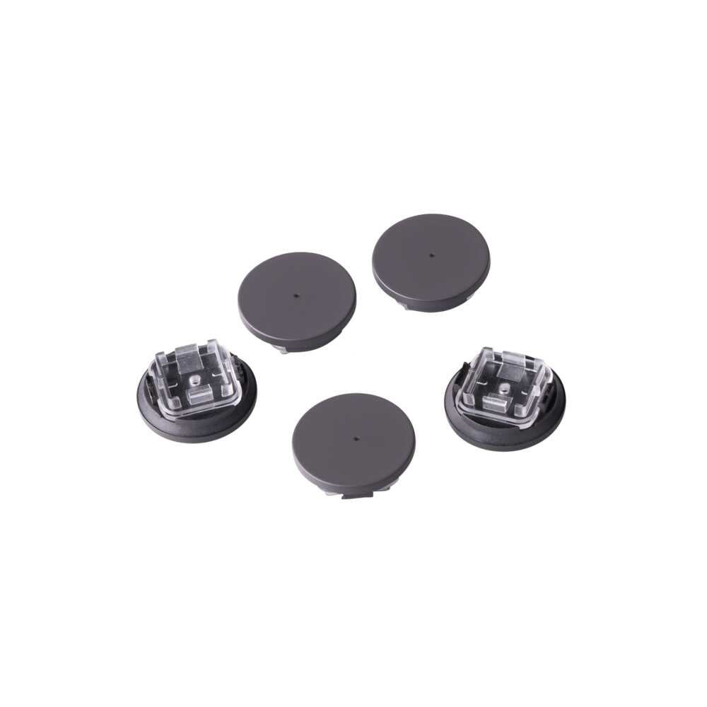 Buy Accessories & More Australia Pixie Smart Cap Semi Gloss Grey Polycarbonate 5 PCS - SWABSGG