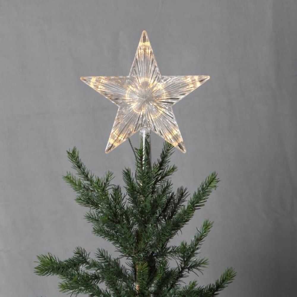 XMAS Topsy Treetop Warm White STAR - 410093