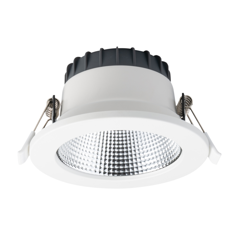 Buy Recessed LED Downlights Australia Penmark Recessed LED Downlight W114mm 60° White Aluminium TRI Colour - S9081R10TC/WH