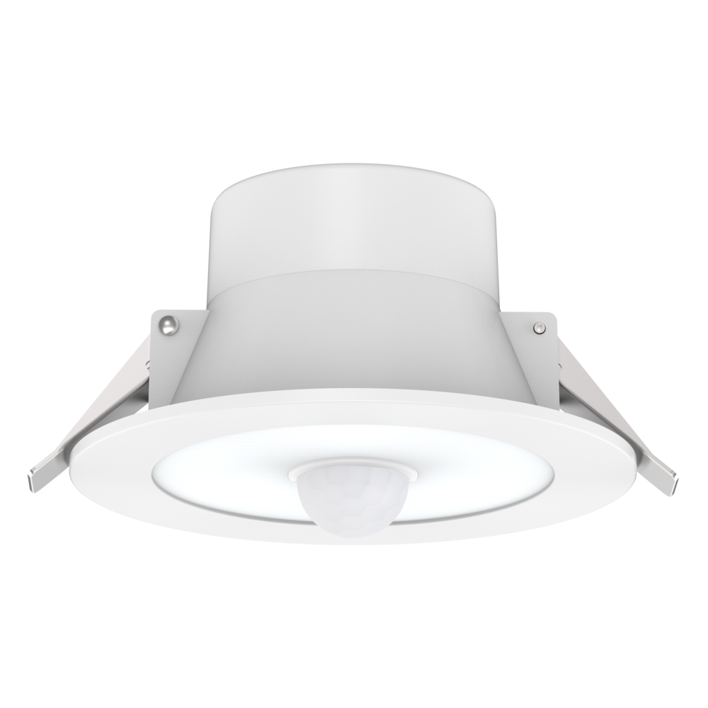 Clare Recessed LED Downlight With Sensor 10W White Polycarbonate 3 CCT - S9062TC/S