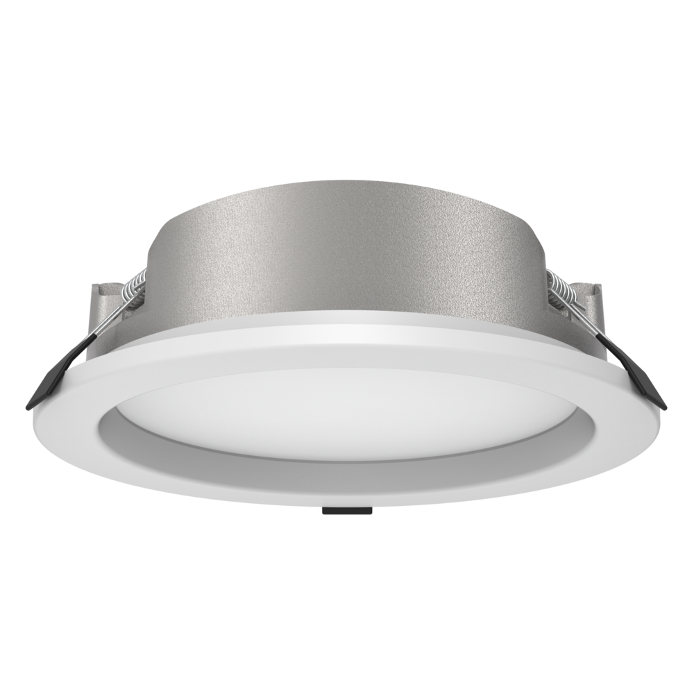 EXMOUTH S9523TC Recessed LED Round Shop Light Silver 28W/40W TRI Colour - S9523TC SL
