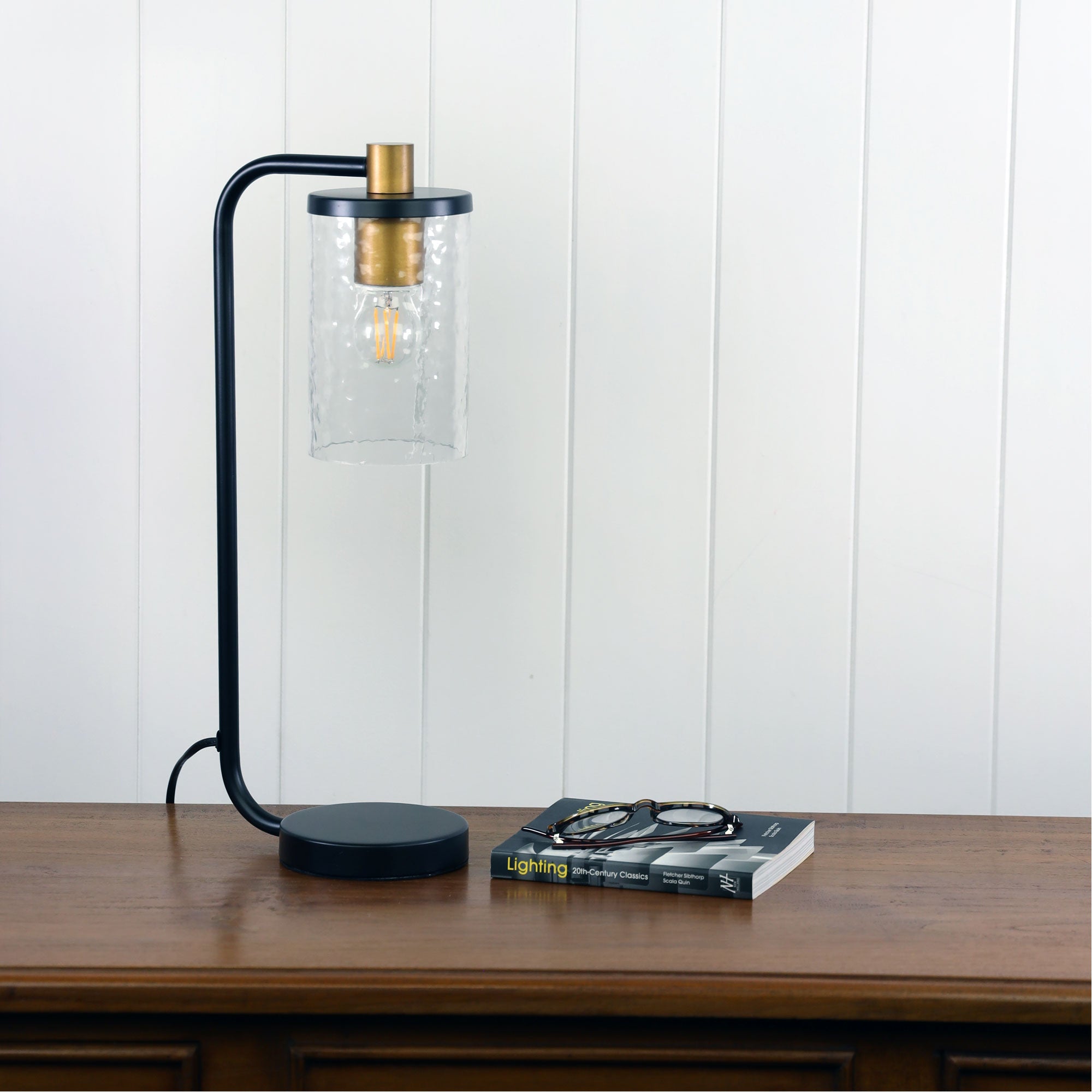 Buy Desk Lamps Australia Raymont Table Lamp Matt Black - SL93401BK