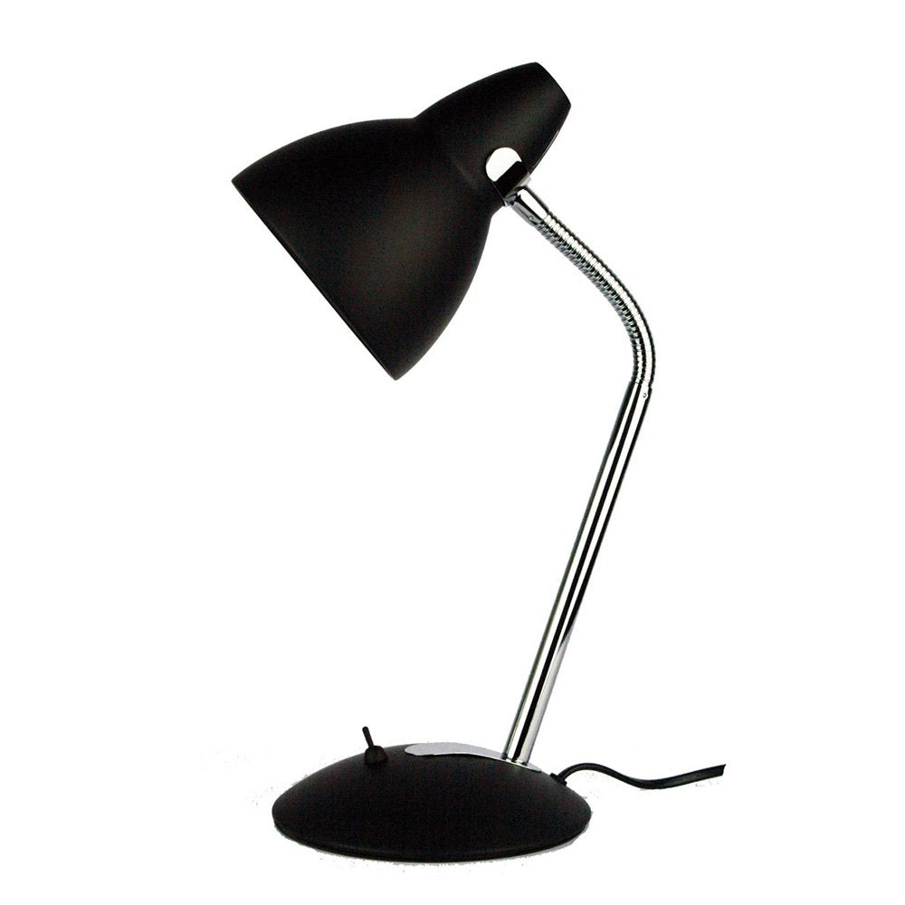 Trax 1 Light Desk Lamp Black - SL98401BK