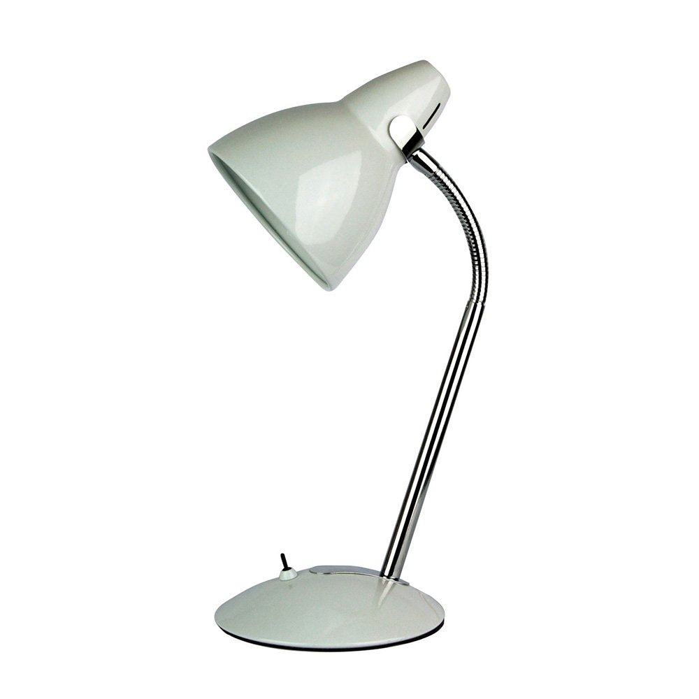 Buy Desk Lamps Australia Trax 1 Light Desk Lamp White - SL98401WH