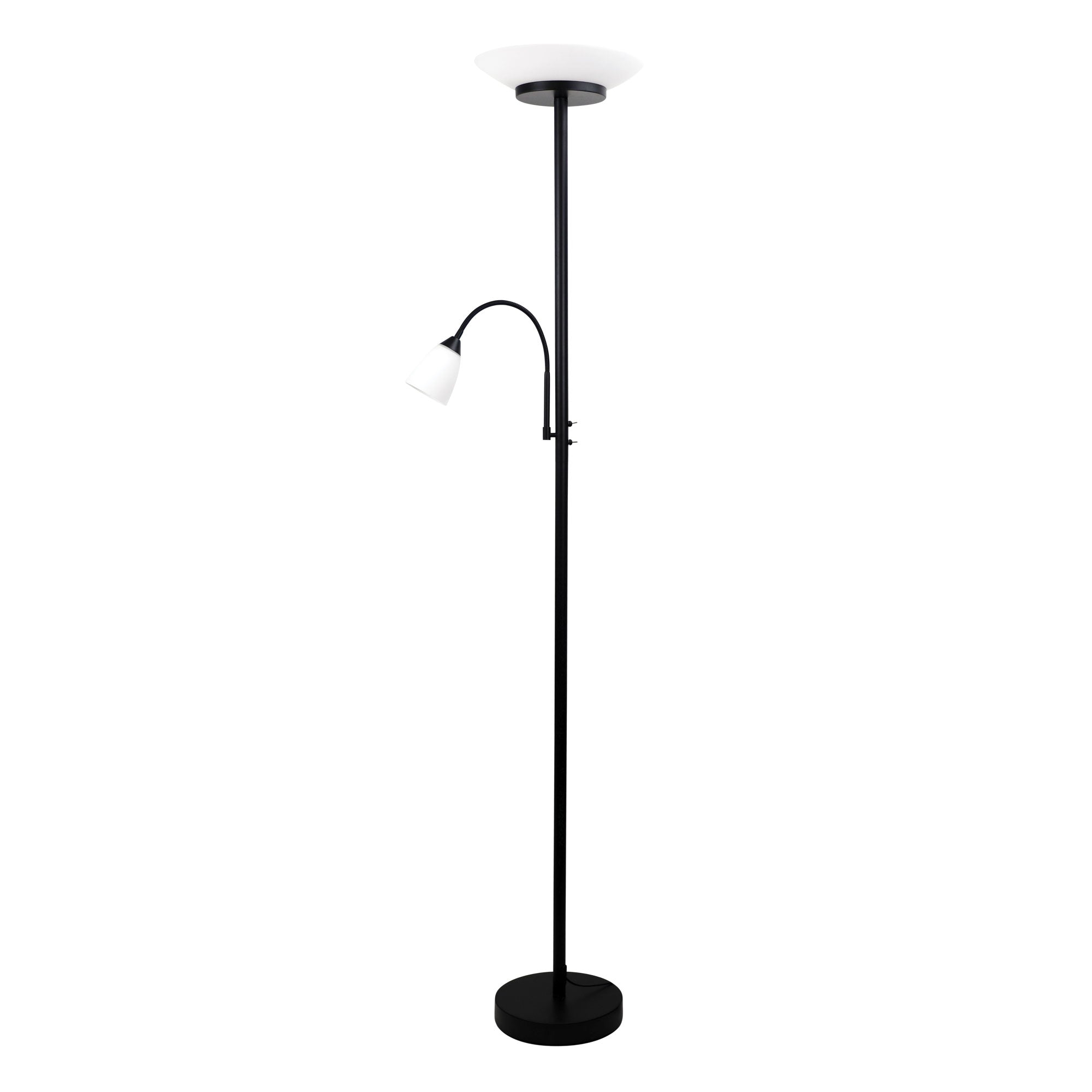 Led floor deals lamp black