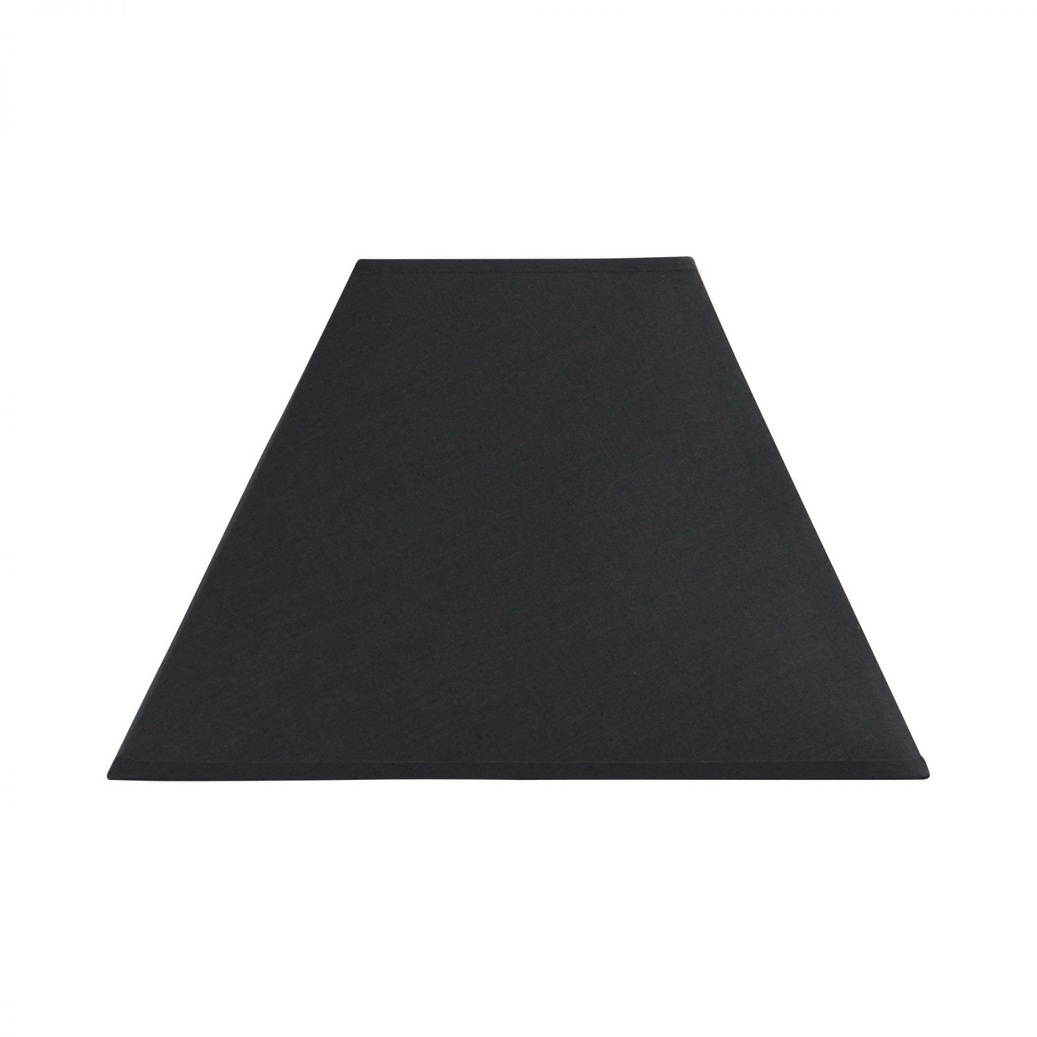 Buy Lamp Shades Australia 150-350-250mm / 14" Square Taper Black Cotton E27 - SQ-6-14/14-10 BK