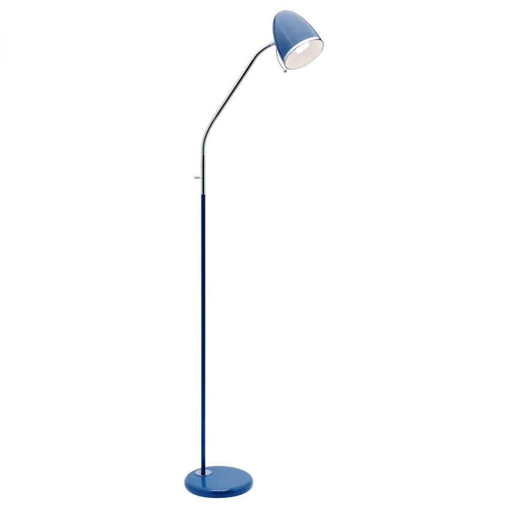 Buy Floor Lamps Australia Sara 1 Light Floor Lamp Navy - A13021NAV