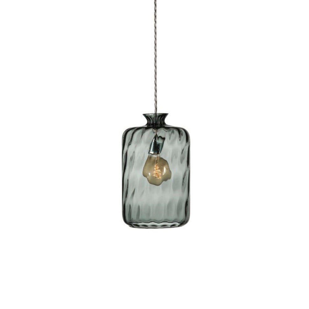 Buy Pendant Lights Australia Pillar Pendant Light W190mm Glass - LA101