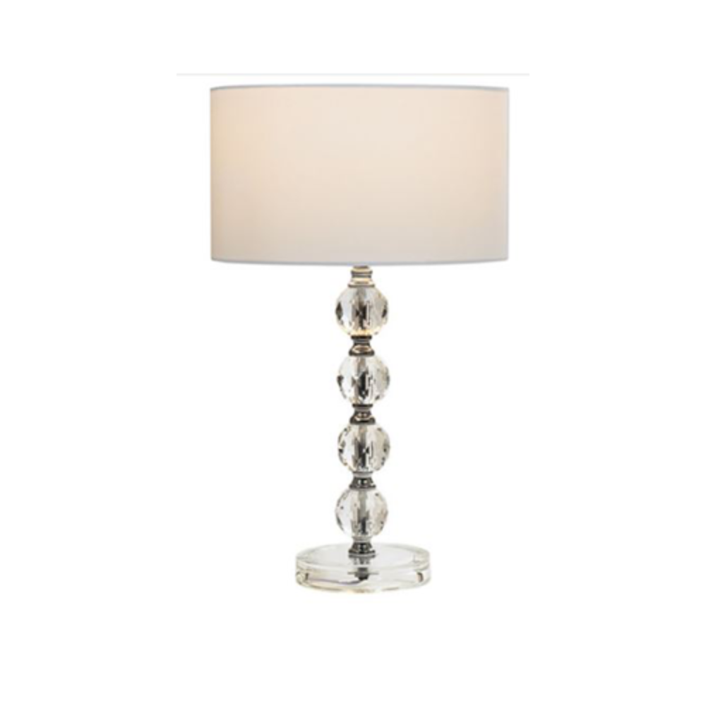 Suzie Table Lamp with White Shade - LL-27-0034