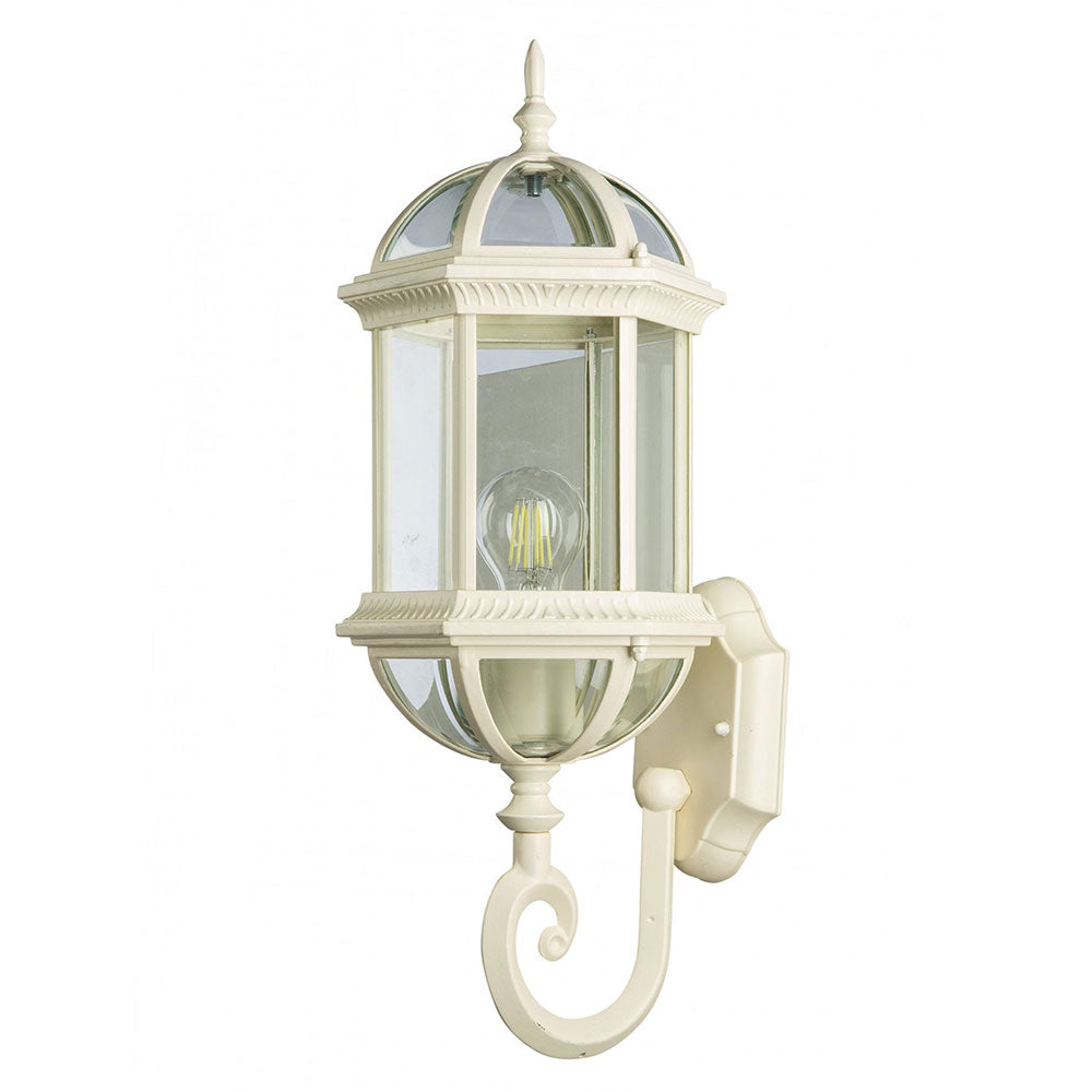 Buy Exterior Wall Lights Australia Fiorentino Lighting - TOWER 1 Light Wall Light Up Beige