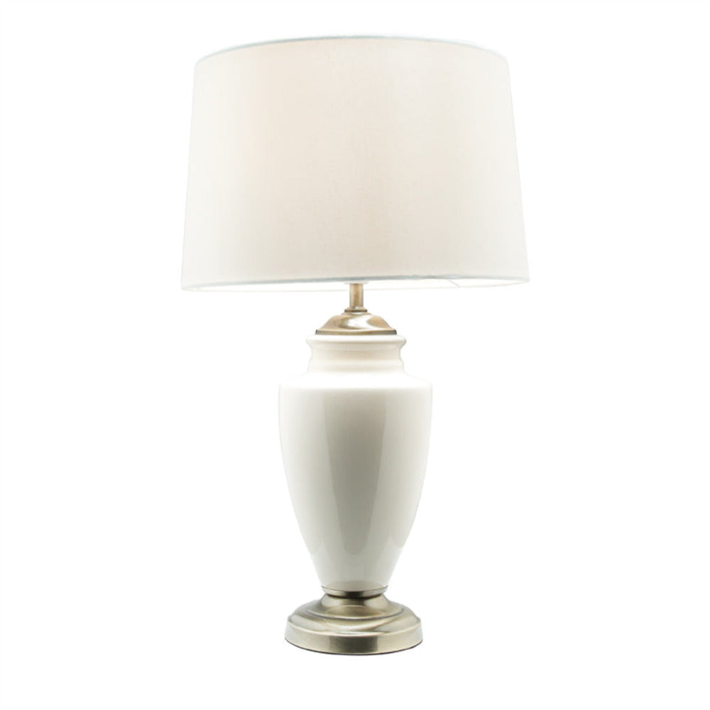 Buy Table Lamps Australia Marie Table Lamp White Ceramic - A57411CRM