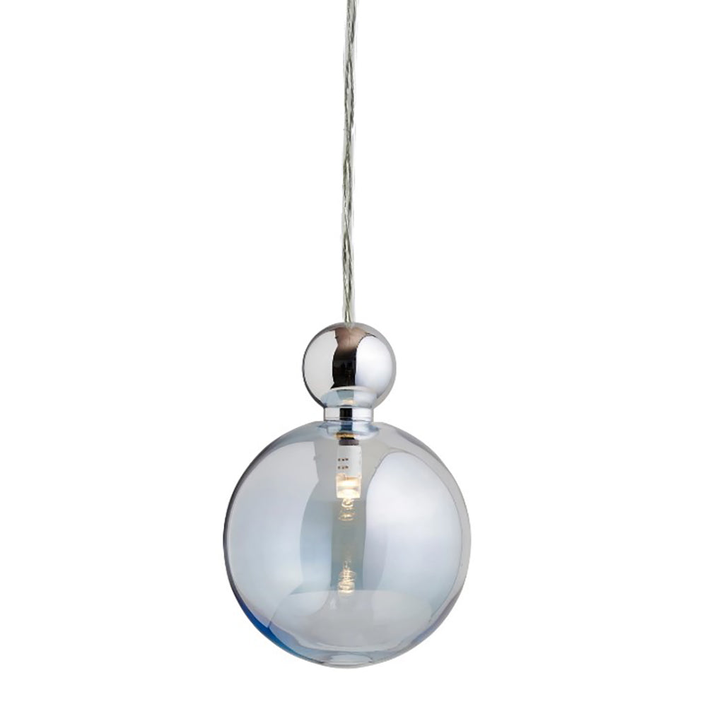 Uva Mini Pendant Light 12V Multi W100mm Shiny Silver - LA1019M