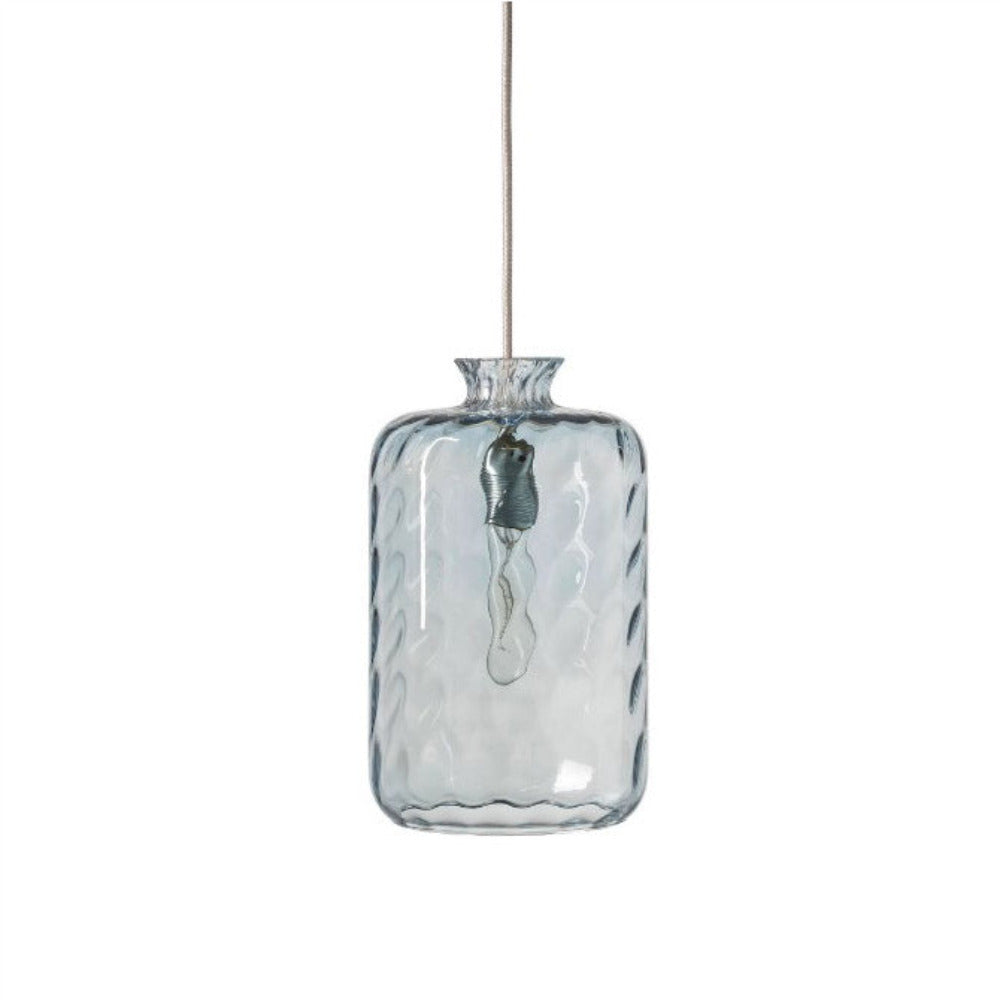 Buy Pendant Lights Australia Pillar Pendant Light W190mm Glass - LA101