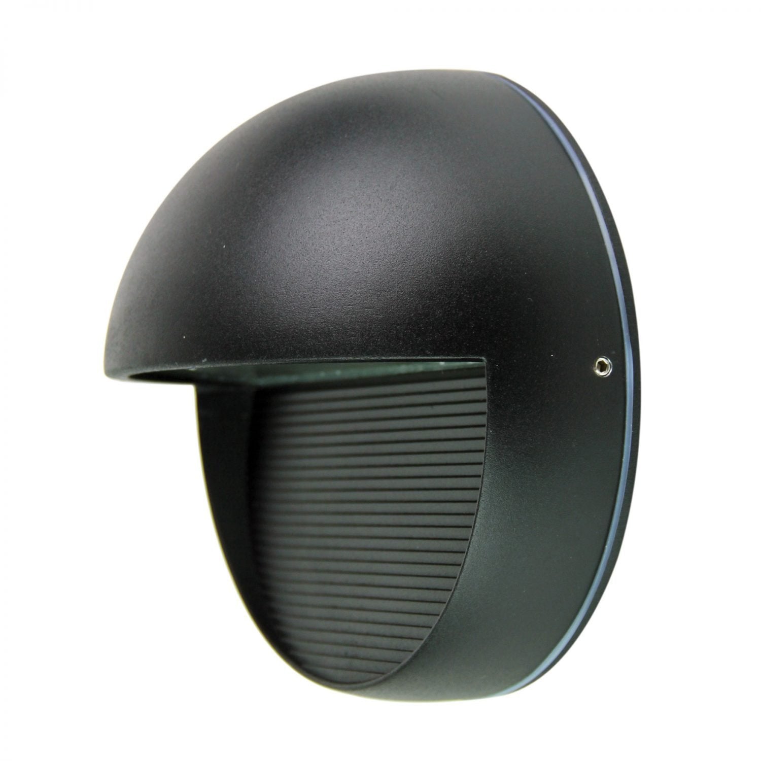 Buy Outdoor Step Lights Australia Vargo Round LED Wall Light Black - UA7410BK