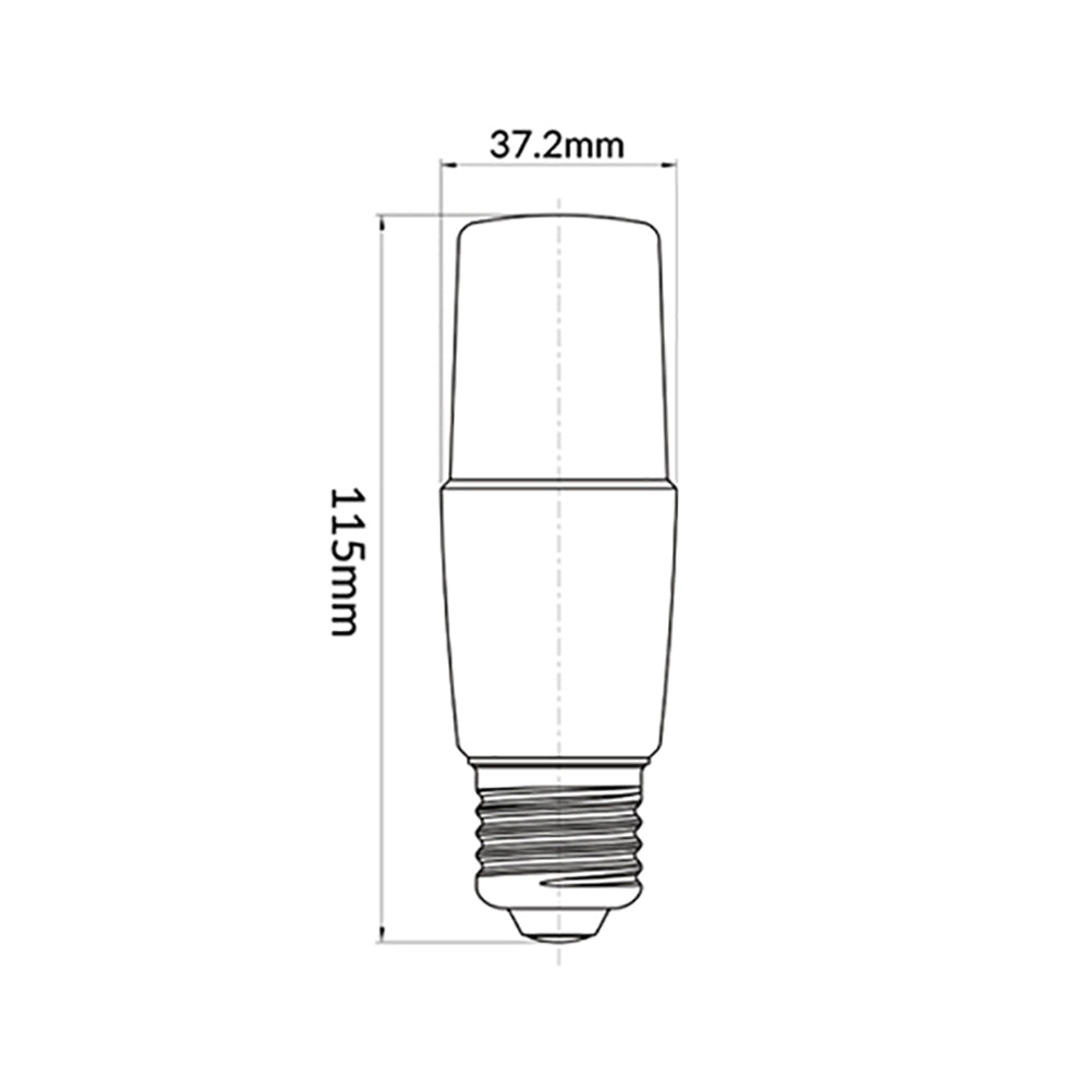 Buy LED Globes Australia T40 LED Globe ES 9W 240V Non Dimmable Plastic 5000K - LT4016