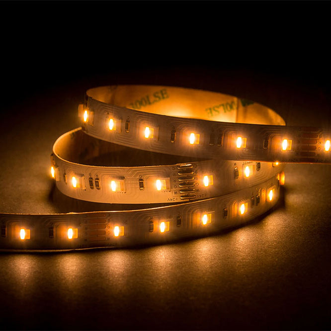 Buy LED Strip Lights Australia LED Strip Light 24V DC 24W W14mm IP20 RGBCW - HV9752-IP20-60-RGBCW