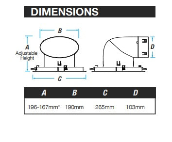 Buy Exhaust Fans Australia Airbus Ceiling Vent Fitting with 90 Degree Elbow and Backdraft Shutter - VMFK150