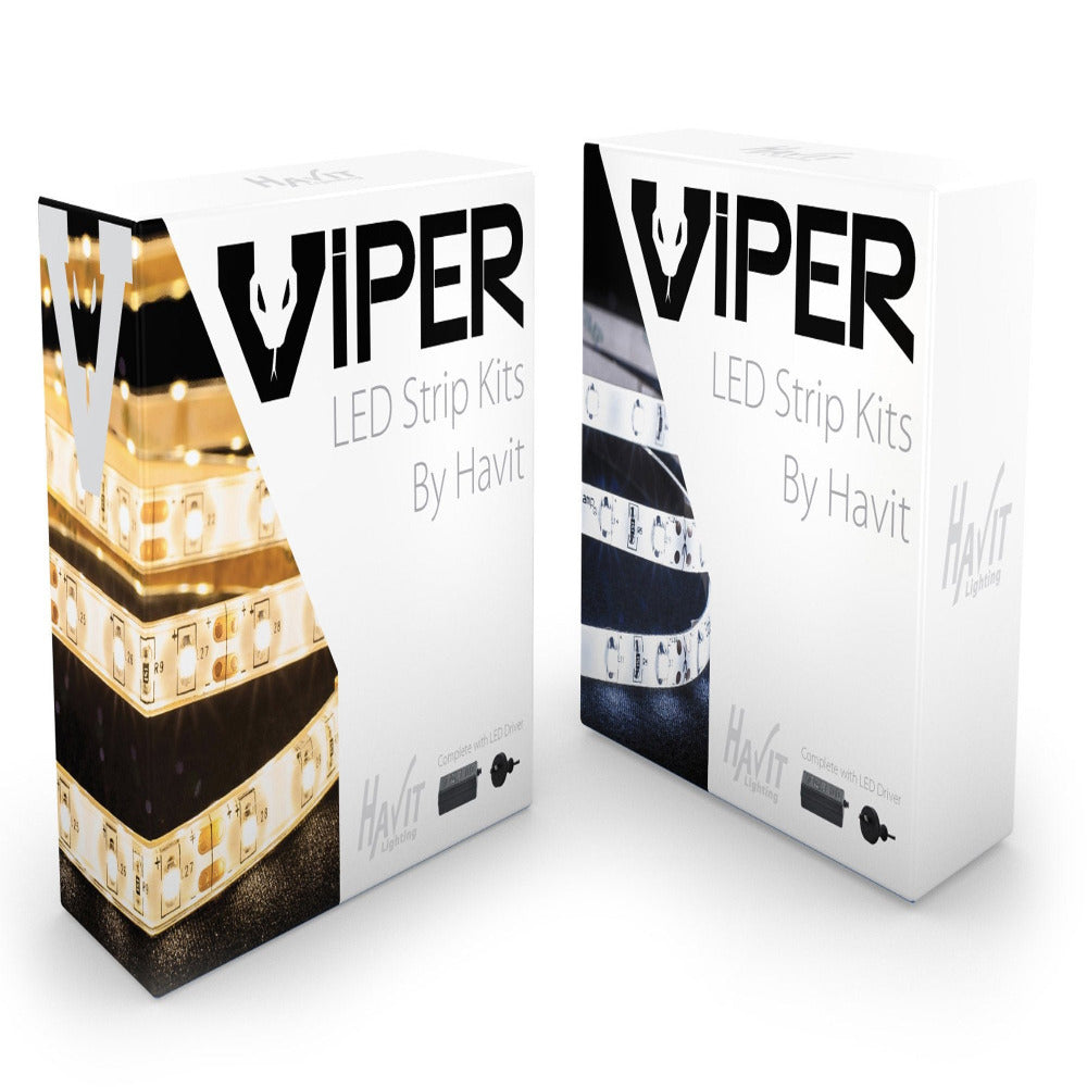 Viper LED Strip Light 12V 14.4W IP54 4000K 2M - VPR9783IP54-60-2M