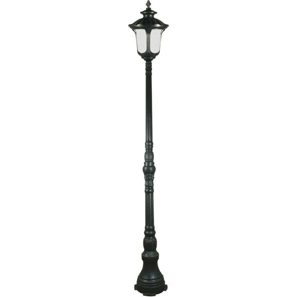 Waterford Large Outdoor Domain Post Light Antique Black IP44 - 1000158